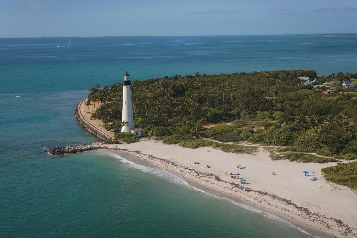 Biscayne National Park is an aquatic paradise with coral reefs, mangrove forests, and crystal-clear waters, offering snorkeling, diving, and boating opportunities. Explore Biscayne Bay's marine life, visit Boca Chita Key for scenic hikes, swimming, and camping, and discover the Maritime Heritage Trail's historic shipwrecks. The park also offers ranger-led tours, canoeing, and kayaking for all ages and skill levels