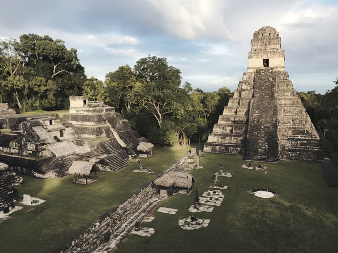 Budget-friendly travel in Guatemala with accommodations from $8 per night, meals from $2-$5, and attractions like Tikal's Mayan ruins, Lake Atitlán's volcanic landscapes, and vibrant cities, all accessible via affordable public transport