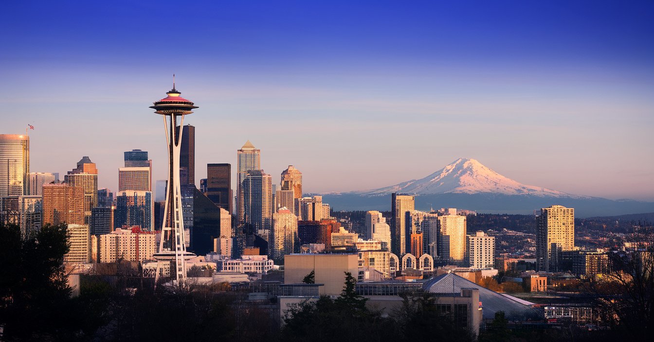 Seattle, Washington: Best for Outdoor Enthusiasts. Explore the Space Needle, Pike Place Market, and Discovery Park. Enjoy seafood at Elliott’s Oyster House and stay at luxury options like Four Seasons Seattle or mid-range spots like the Ace Hotel